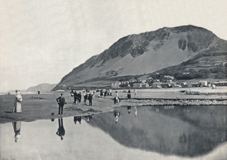 'Llanfairechan - The Village and Penmaenmawr Mountain', 1895. Artist: Unknown.
