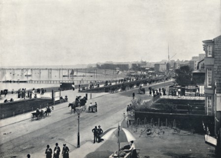 'Morecambe - The Promenade', 1895. Artist: Unknown.