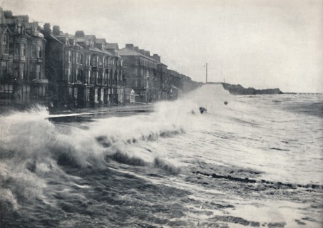 'Blackpool - A Rough Day', 1895. Artist: Unknown.