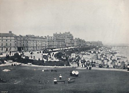 'Eastbourne - General View from the Wish Tower', 1895. Artist: Unknown.