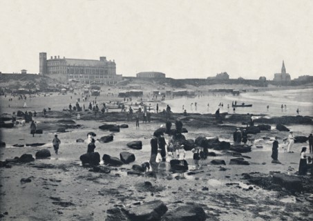 'Tynemouth - The Aquarium and Sands', 1895. Artist: Unknown.