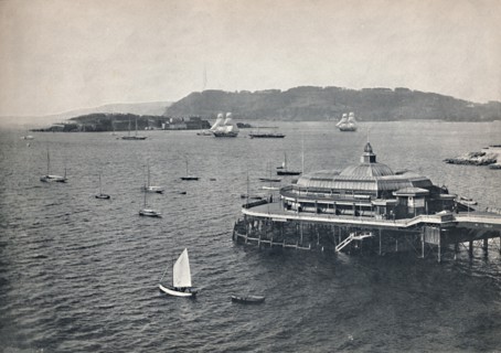 'Plymouth - The Pier', 1895. Artist: Unknown.