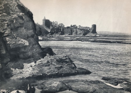 'St. Andrews - The Castle, Seen from the South-East', 1895. Artist: Unknown.