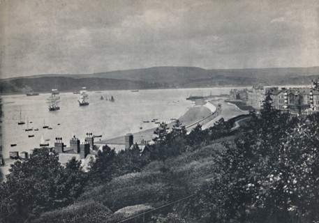 'Exmouth - View Showing the Beach and the Opposite Shore', 1895. Artist: Unknown.