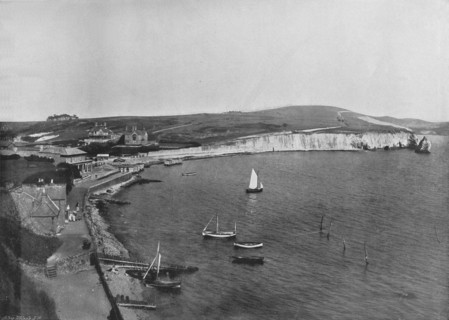 'Freshwater Bay - The Town and the Bay', 1895. Artist: Unknown.