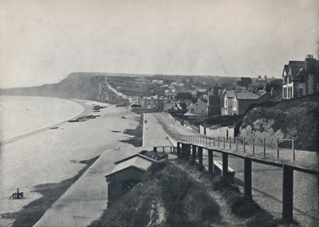 'Budleigh Salterton - General View of the Valley', 1895. Artist: Unknown.