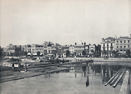 'Portsmouth - The Hard', 1895. Artist: Unknown.