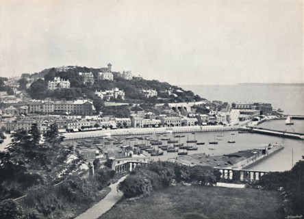 'Torquay - General View from Waldron Hill', 1895. Artist: Unknown.