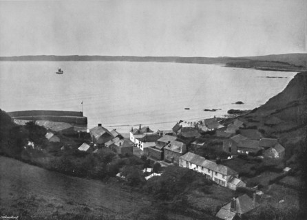 'Polkerris - A Remote Cornish Village', 1895. Artist: Unknown.