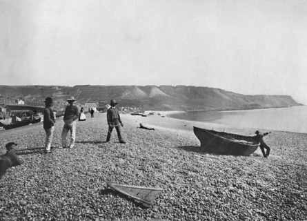 Portland - The Chesil Beach', 1895. Artist: Unknown.