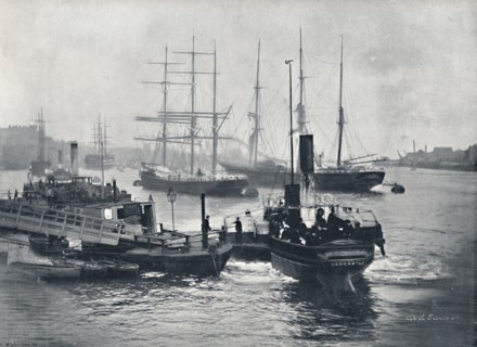 'Newcastle-On-Tyne - View on the Tyne', 1895. Artist: Unknown.
