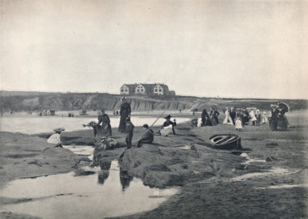 'Bundoran - The East Strand, with the Great Northern Hotel', 1895. Artist: Unknown.