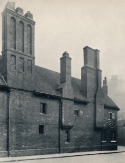'Charterhouse. Wash-House Court, Exterior, West Front', 1925. Artist: Unknown.