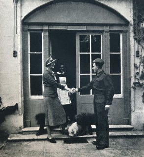 'Goodbye, footman; Good luck, soldier', 1941. Artist: Cecil Beaton.