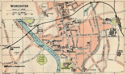 'Worcester', c20th Century. Artist: John Bartholomew.