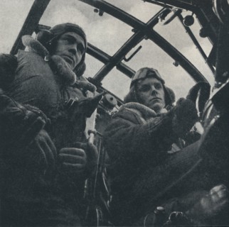 'At the controls', 1941. Artist: Cecil Beaton.