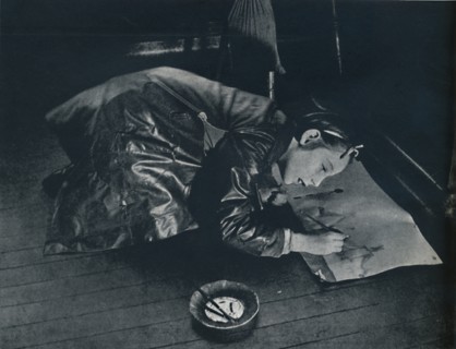'A little girl left behind imagines the trek to the country', 1941. Artist: Cecil Beaton.