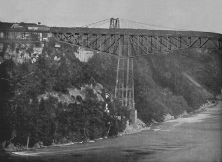 'The Niagara Cantaliver Bridge', 19th century. Artist: Unknown.