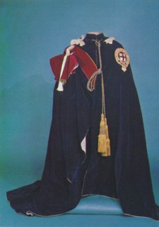 'Robes of the Order of the Garter', 1953. Artist: Unknown.