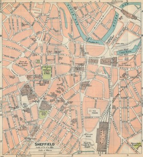 'Sheffield', c20th Century. Artist: John Bartholomew.