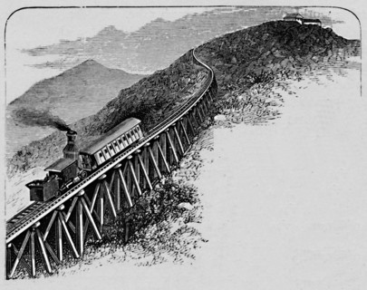 'Mount Washington Railway', 1883. Artist: Unknown.
