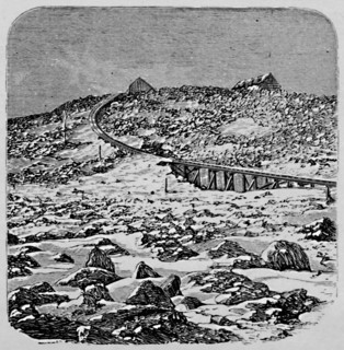 'The Depot and Summit House, Mount Washington', 1883. Artist: Unknown.