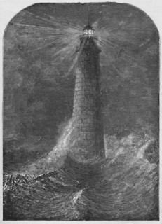 'Minot's Ledge Light-House, Massachusetts', 1877, (1883). Artist: W.H. Morse.