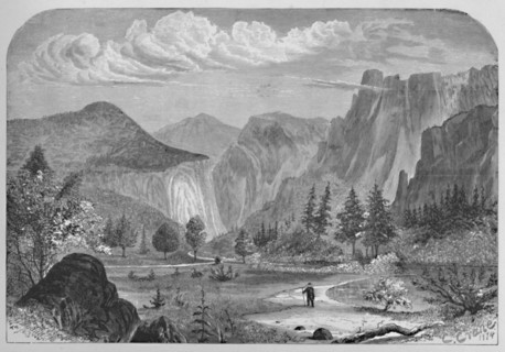 'The Valley of the Yosemite', 1874, (1883). Artist: C Crane.