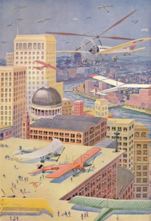 'A City of the Future', 1927. Artist: Unknown.