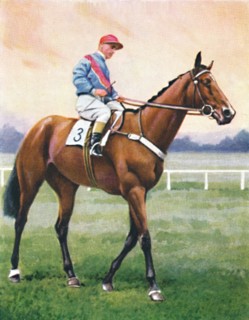 Bookseller, Jockey: G. Richards', 1939. Artist: Unknown.