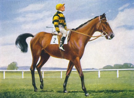 Meadow, Jockey: T. Weston', 1939. Artist: Unknown.