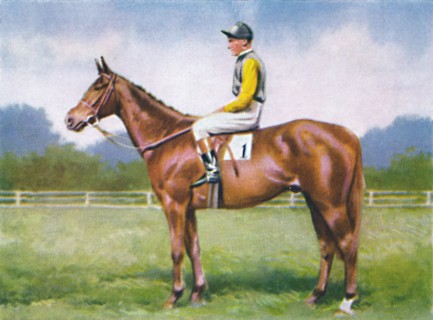 Morse Code, Jockey: D. Morgan', 1939. Artist: Unknown.