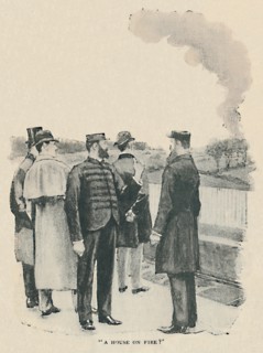 'A House On Fire?', 1892. Artist: Sidney E Paget.