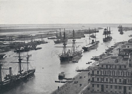 'Suez Canal', 1924. Artist: Zangaki.