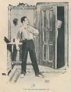 'At My Cry He Dropped It', 1892. Artist: Sidney E Paget.