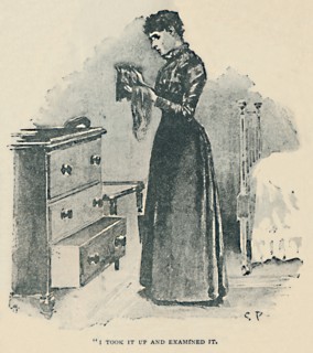 'I Took It Up And Examined It', 1892. Artist: Sidney E Paget.