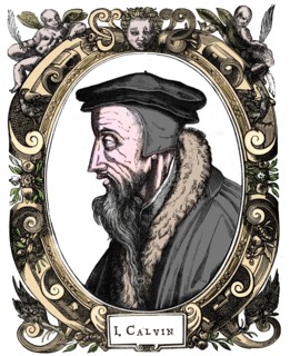 Jean Calvin, French theologian, 1581. Artist: Unknown.