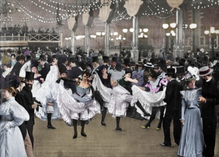 'Le Bal Du Moulin-Rouge', 1900. Artist: Unknown.