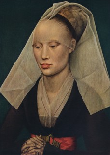 'Portrait of a Lady', c1460. Artist: Rogier Van der Weyden.