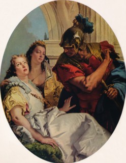 'Scene from Ancient History', c1750. Artist: Giovanni Battista Tiepolo.