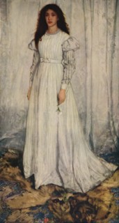 'The White Girl', 1862. Artist: James Abbott McNeill Whistler.