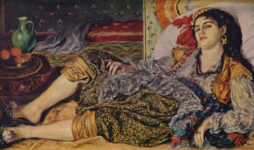 'Odalisque', 1870. Artist: Pierre-Auguste Renoir.