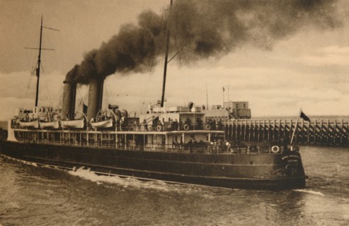 'The Mail-Steamer Stad Antwerpen',  c1928. Artist: Unknown.