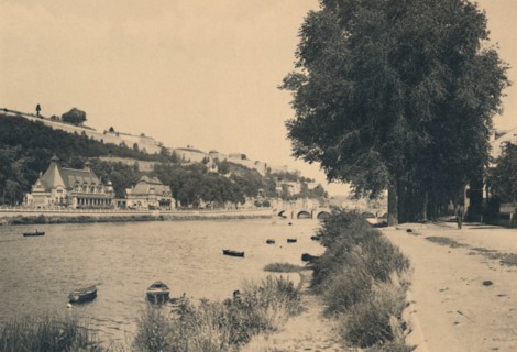 'Kursaal et Pont de Jambes', c1900. Artist: Unknown.