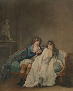 'La Rose Prise', c1820-1840, (1913). Artist: Frederic Cazenave.