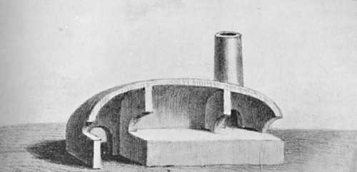 'Furnace Used In The Smelling of Copper', c1826, (1911). Artist: Unknown.
