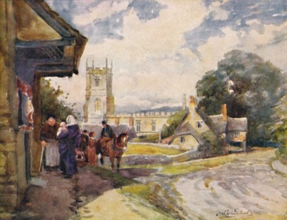 'Long Compton', c1900. Artist: William Biscombe Gardner.
