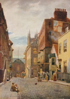 'Church Street, Looking South', c1900. Artist: William Biscombe Gardner.