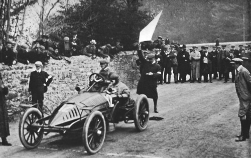 'An early Wolseley in the Isle of Man (1904)', 1904, (1937). Artist: Unknown.