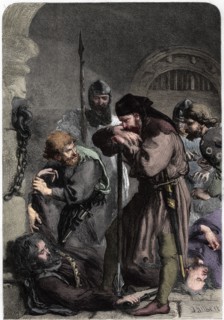 'Death of Richard II', 1861. Artist: W Thomas.